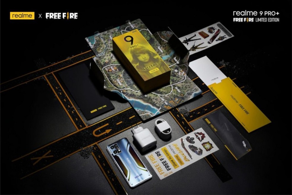 Free Fire: empresa lança celular personalizado do jogo, free fire