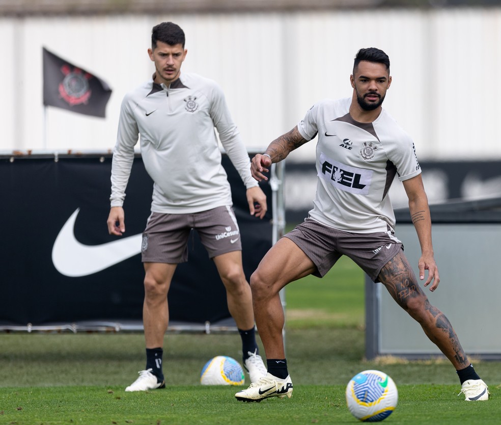 Fora dos últimos dois jogos do Corinthians, Raniele volta para o duelo contra o Fortaleza — Foto: Rodrigo Coca/Ag. Corinthians