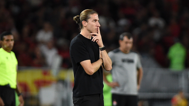 Filipe Lu&iacute;s em Flamengo x Vit&oacute;ria