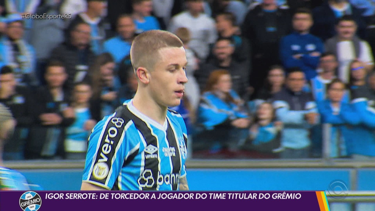 Conheça jovem lateral do Grêmio que terá chance contra o Atlético-MG