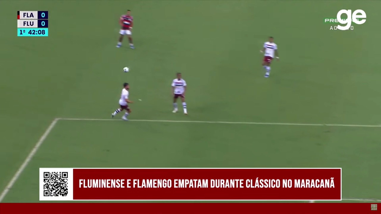 ge Fluminense analisa empate com o Flamengo pelo Brasileirão
