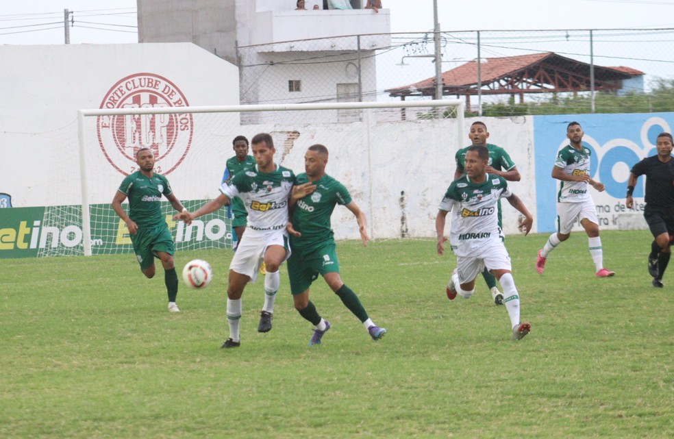 Nacional de Patos e Sousa se enfrentaram pelo Campeonato Paraibano 2023 — Foto: Éder Souza / Nacional de Patos