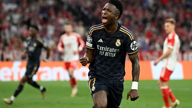 champions League Vini Jr Vinicius Junior gol Real Madrid Bayern