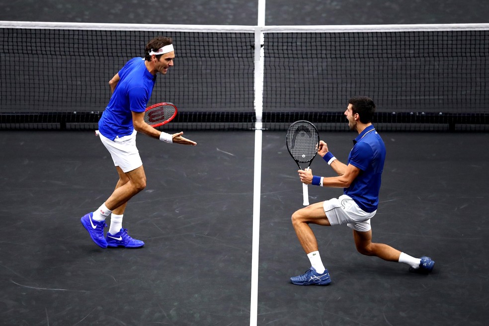 Filho de Ibra fica com raquete do campeão Djokovic no Masters de Paris