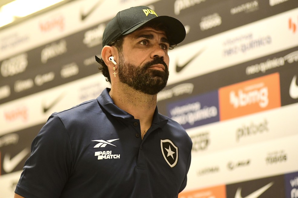 Diego Costa, novo reforço do Grêmio — Foto: Marcos Ribolli