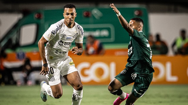 Goiás x Santos, Lucas Braga