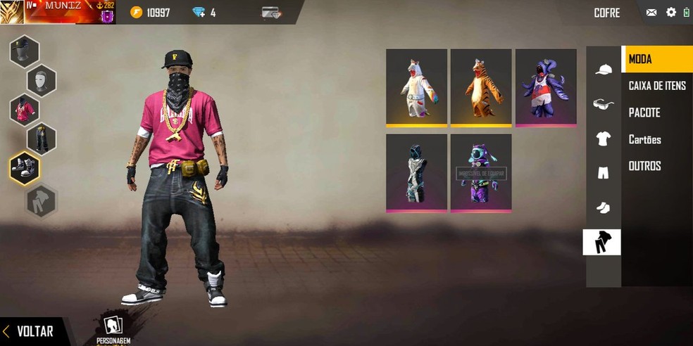 Free Fire: 10 skins mais raras do battle royale da Garena