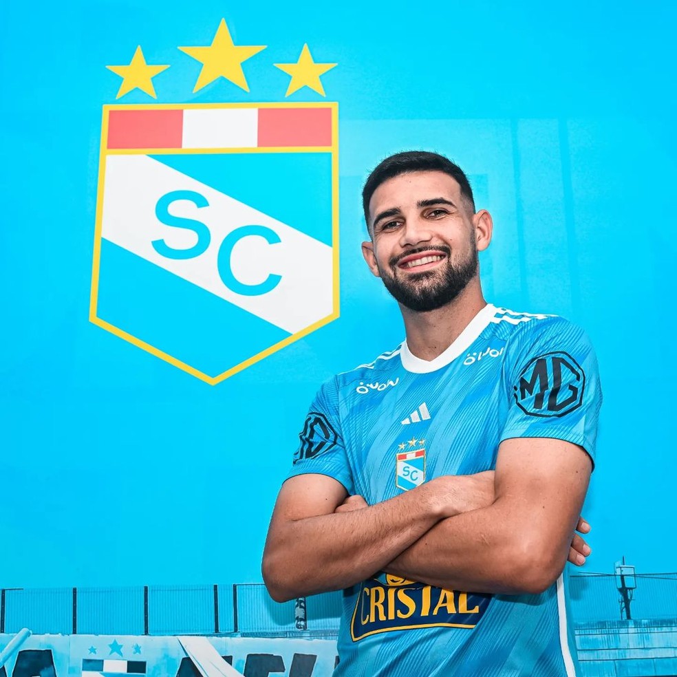 Ignácio no Sporting Cristal — Foto: Reprodução