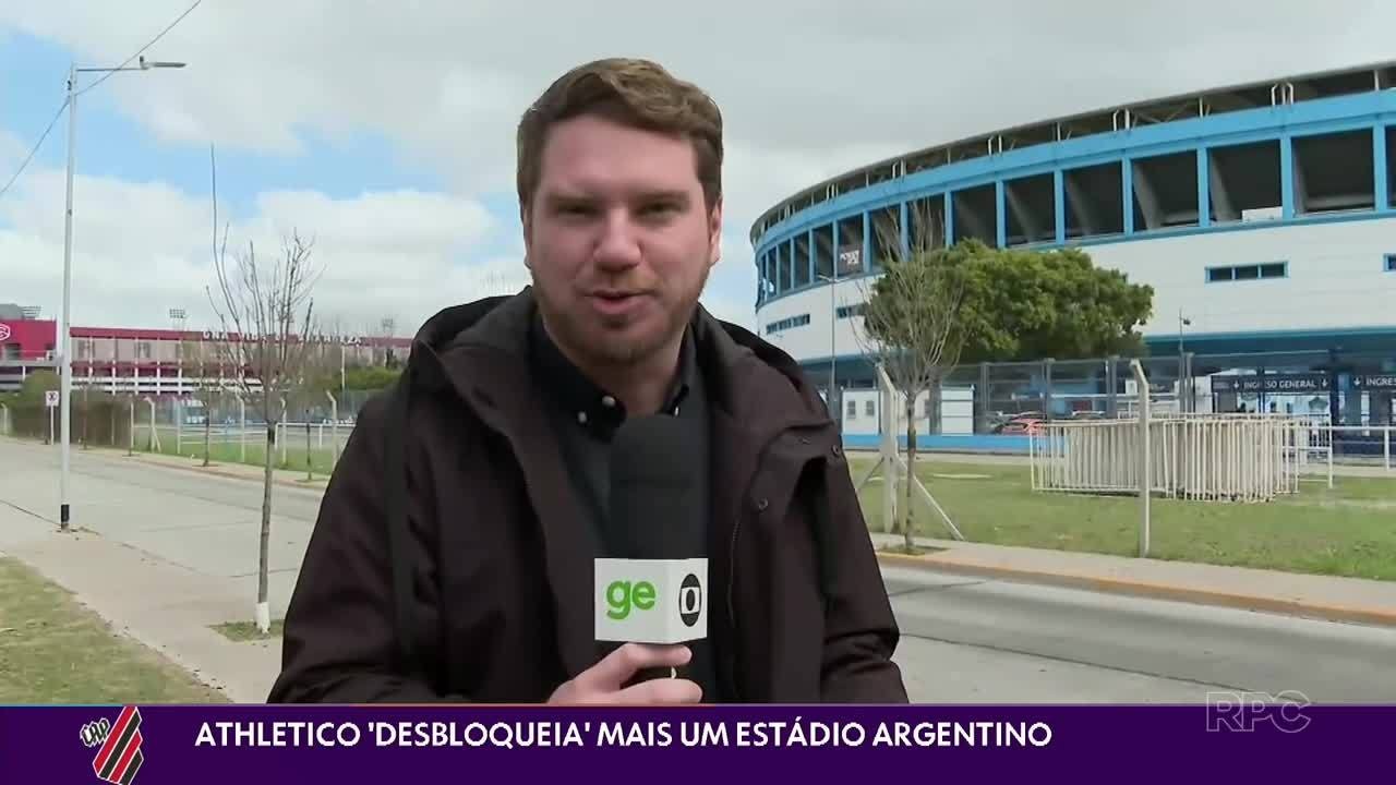 Athletico 'desbloqueia' mais um estádio argentino