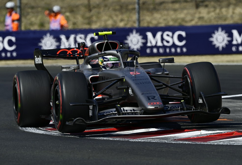 Gabriel Bortoleto no GP da Hungria de F1 2026 — Foto: Marton Monus/Reuters
