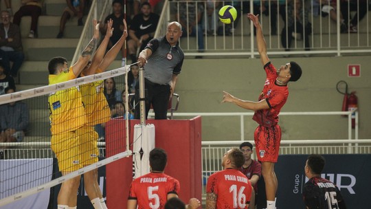Com ginásio cheio, PG vence Santo André e faz história pelo Paulista  - Foto: (Fred Casagrande/Prefeitura de Praia Grande)
