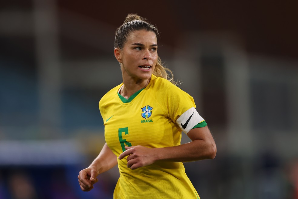 Tamires tem carreira sólida na seleção brasileira