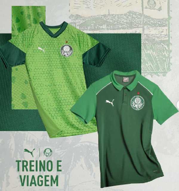 Palmeiras e Puma apresentam nova coleção de uniformes para temporada 2024