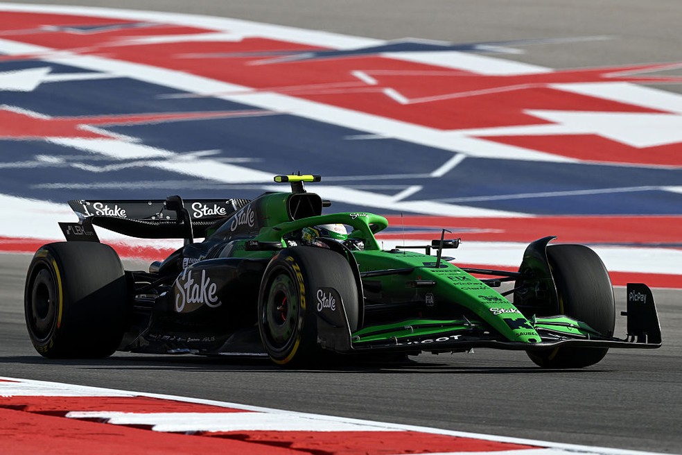 Bortoleto vai largar em último na corrida sprint do GP dos EUA — Foto: Mark Sutton - Formula 1/Formula 1 via Getty Images