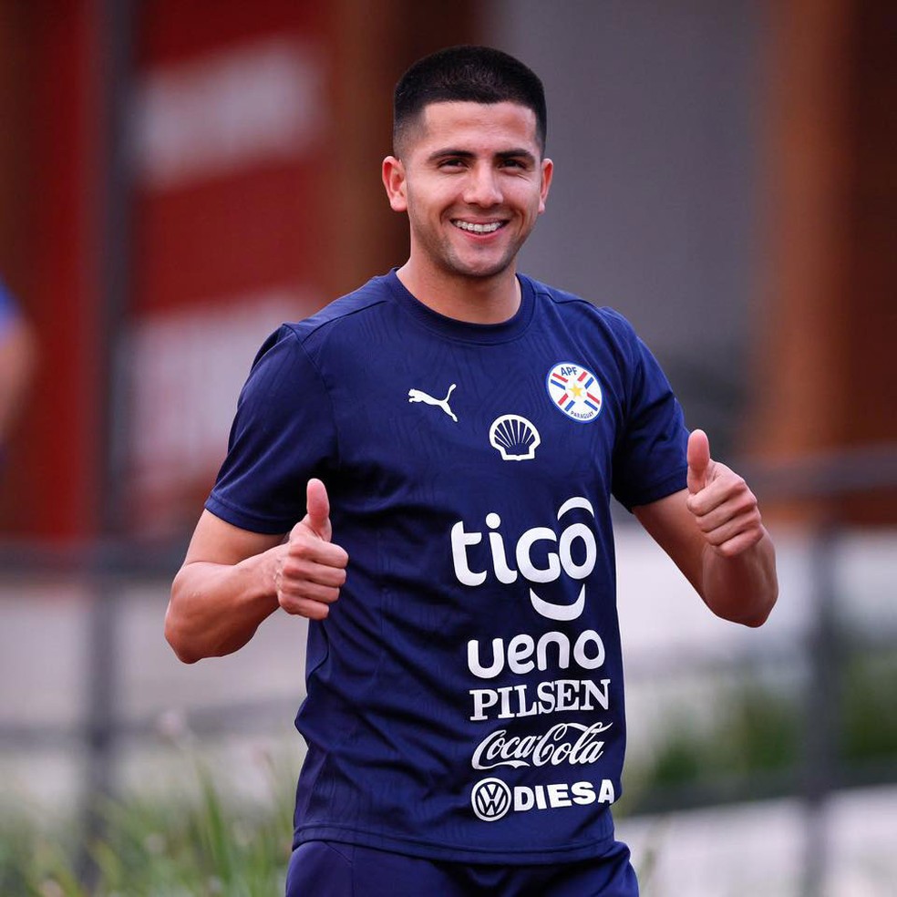 Mateo Gamarra na seleção paraguaia