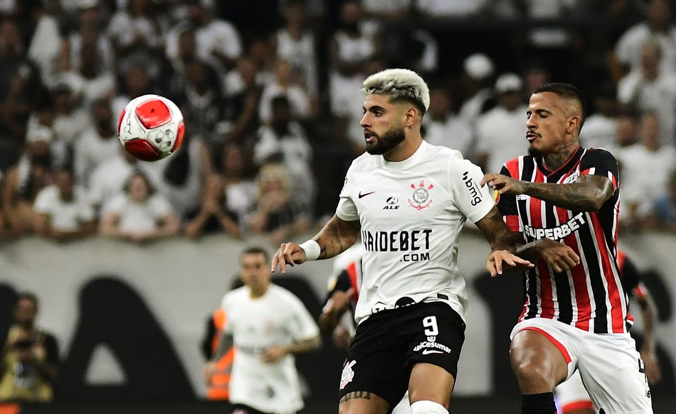 Yuri Alberto - Corinthians x São Paulo — Foto: Marcos Ribolli
