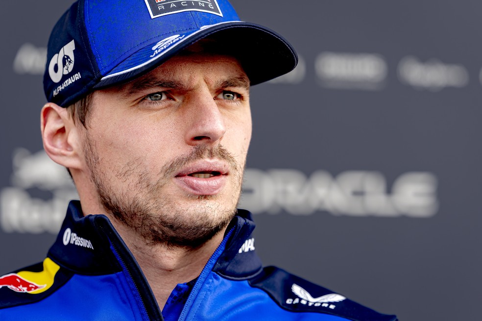 Verstappen se irritou com pergunta e expulsou jornalista de coletiva no Japão — Foto: Marcel van Dorst/EYE4IMAGES/NurPhoto via Getty Images