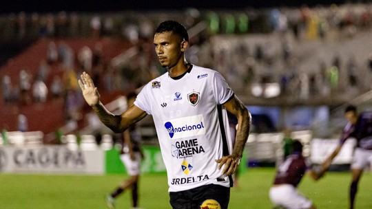 Após gol de empate com o Caxias, Dudu se declara ao Botafogo-PB  - Foto: (Cristiano Santos/Botafogo-PB)