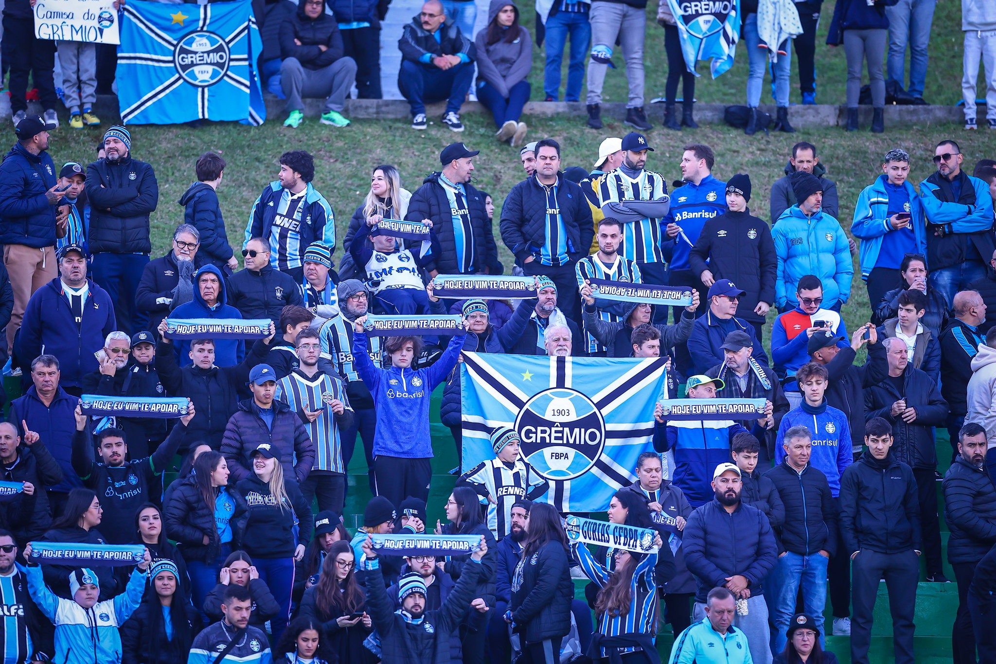 Torcedores do Grêmio no Jaconi terão ingresso gratuito para jogo com Corinthians.