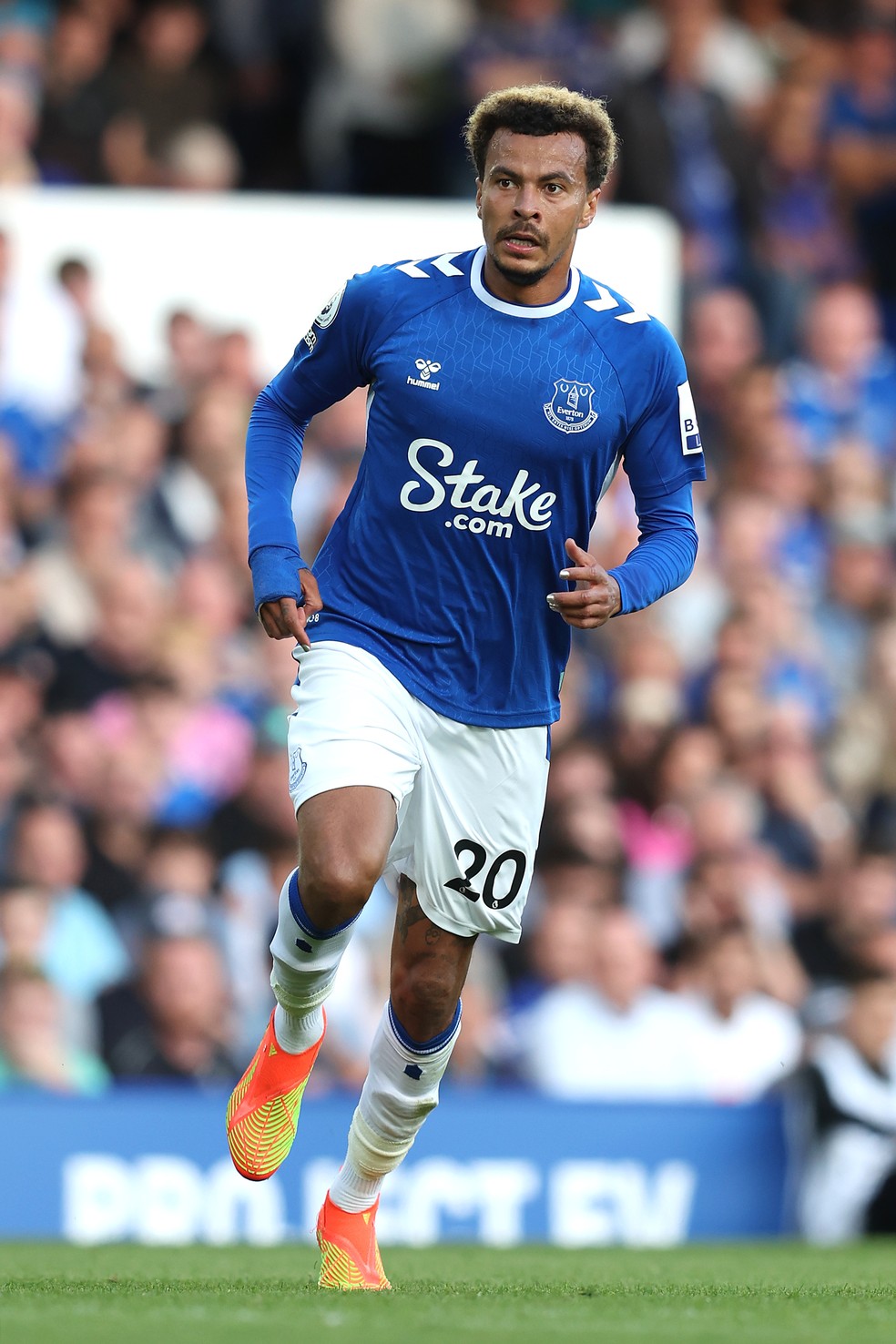 Dele Alli no Everton — Foto: Getty Images