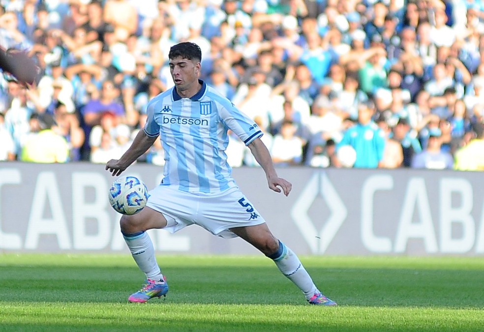 Juan Ignacio Nardoni, volante do Racing — Foto: Divulgação/Racing