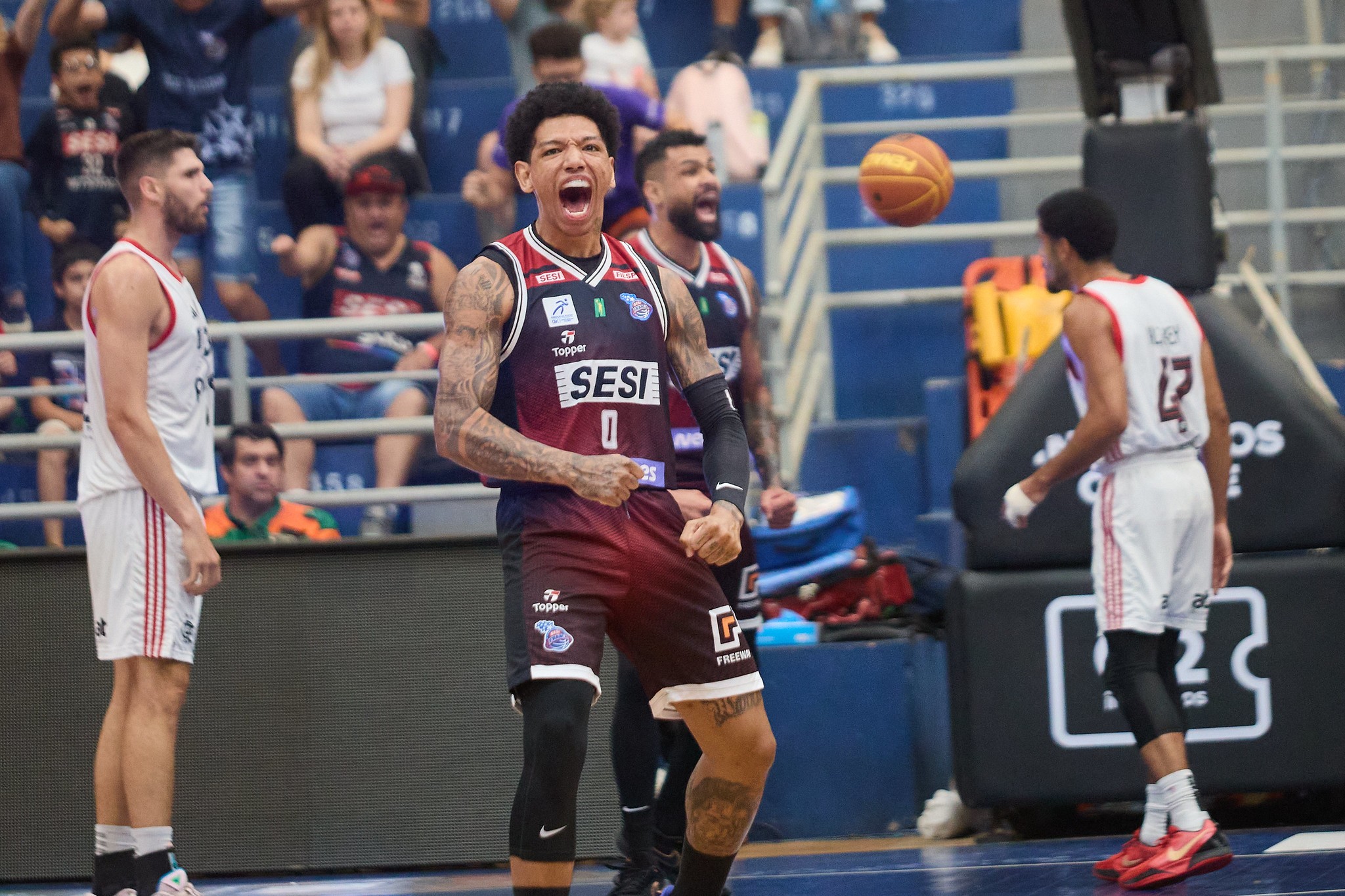 Decisão da Semifinal do NBB será no Jogo 5 após Franca vencer Flamengo.