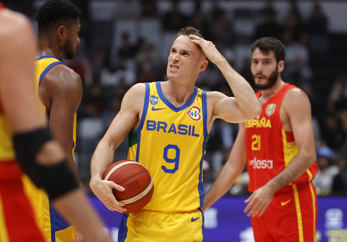 Placar Ao Vivo: Brasil x Letônia  campeonato Mundial de Basquete #basquete  