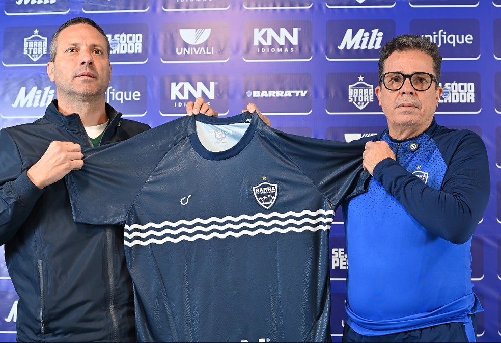 Marcus Vinicius e Evaristo Piza no Barra