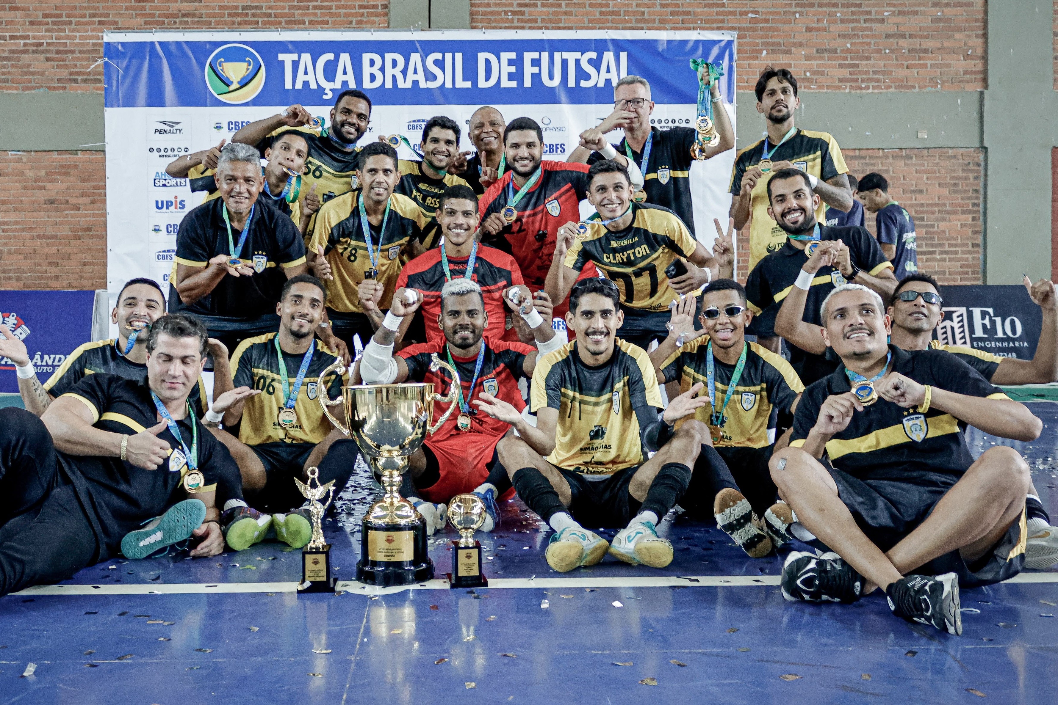 Após garantir acesso, Simão Dias conquista título da Taça Brasil 2ª Divisão em Brasília