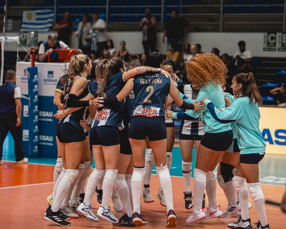 Praia Clube Alianza Lima Sul-Americano Clubes — Foto: Caio Campos/Minas Tênis Clube