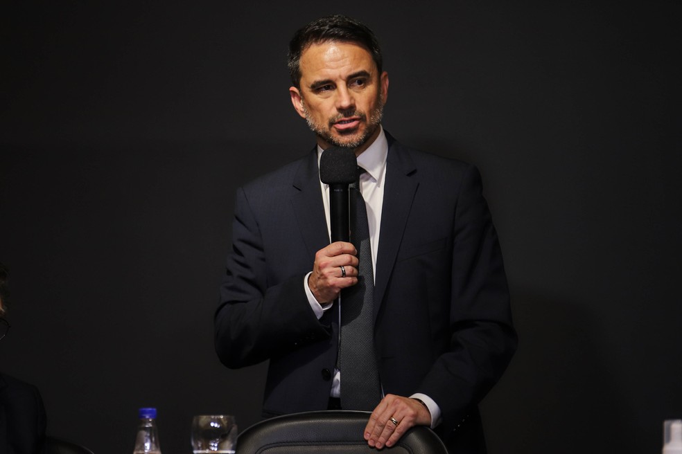 Rodrigo Caetano, executivo do Atlético-MG  — Foto: Bruno Sousa / Atlético