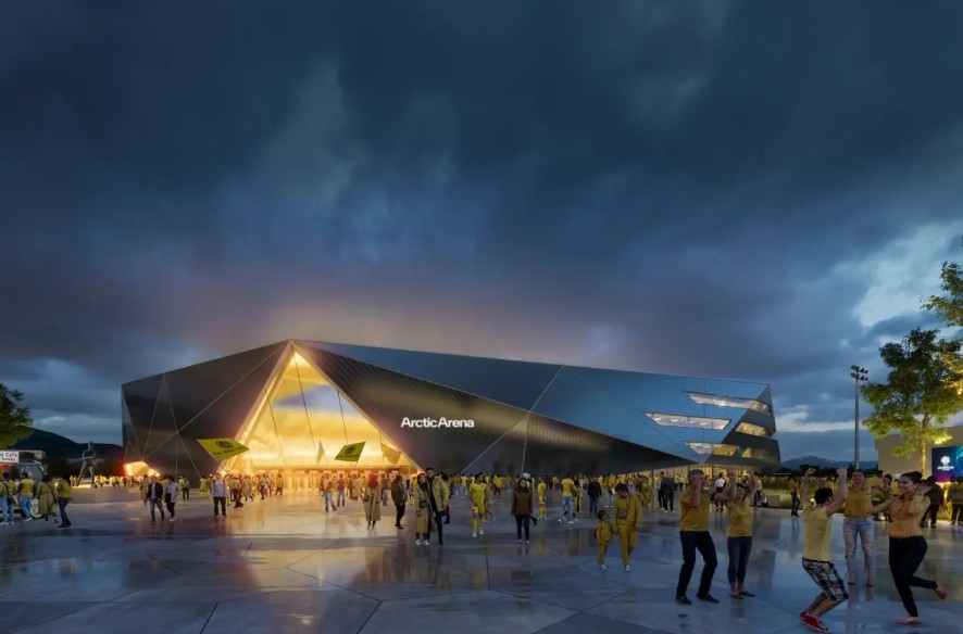 Sensação da Champions 2025/26, Bodo/Glimt inicia a construção de estádio futurista; veja fotos