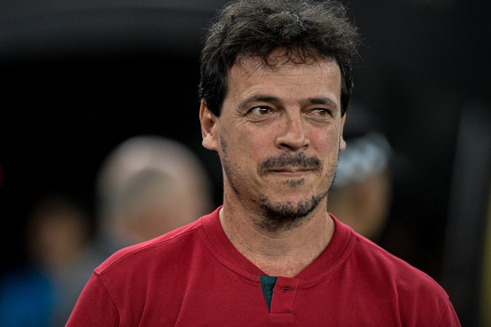 Fernando Diniz em Fluminense x Colo-Colo � Foto: Thiago Ribeiro/AGIF