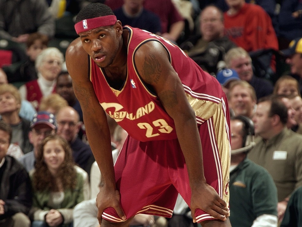LeBron James jogando pelo Los Angeles Lakers