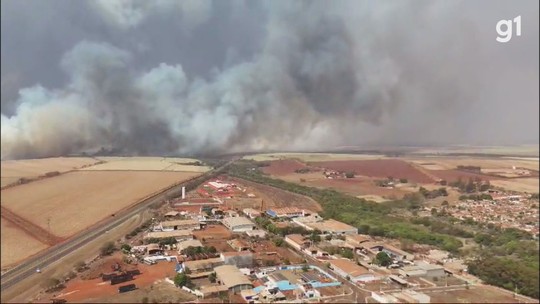 Incêndios na região de Ribeirão Preto adiam jogos da Série B e da Copa Paulista - Programa: G1 EPTV Ribeirão Preto 