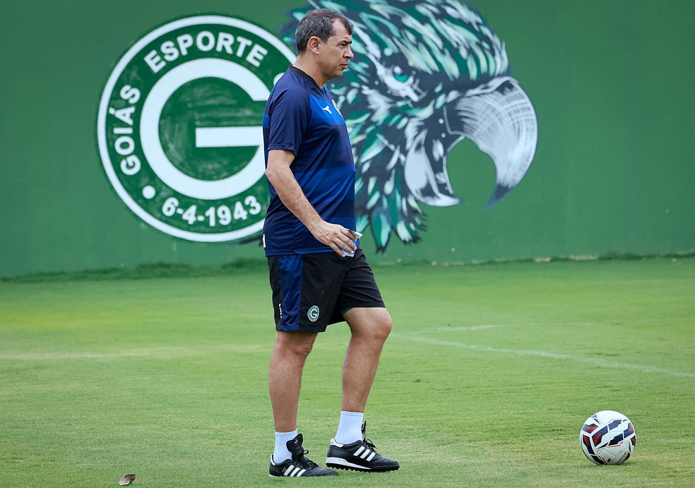 Fábio Carille fará mudanças no Goiás — Foto: Rosiron Rodrigues / Goiás E.C.