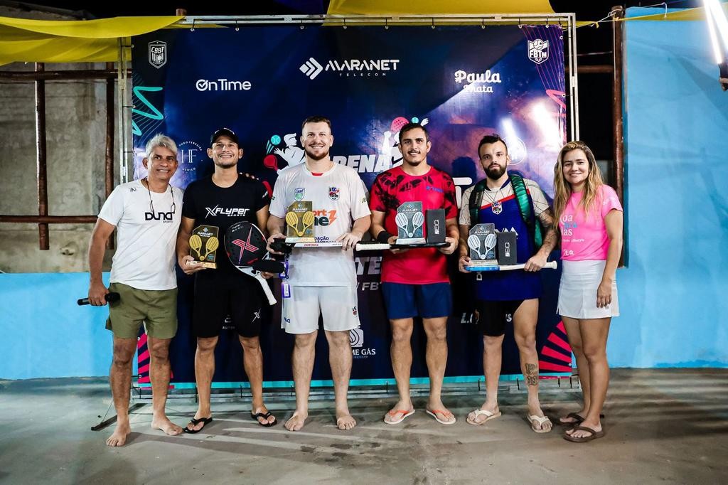 Quinta etapa do Maranhense de Beach Tennis define campeões; veja os vencedores