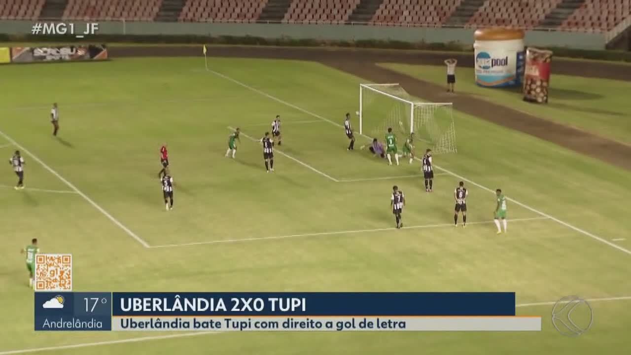 Confira os gols de Uberlândia 2 x 0 Tupi pelo Módulo 2
