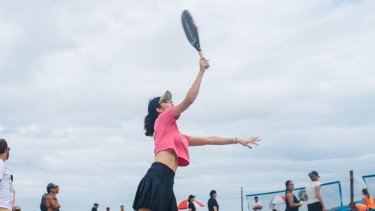 Praia do Gonzaga recebe Santos Open Beach Tennis Outubro Rosa  - Foto: (Divulgação/Santos Open Beach Tennis)