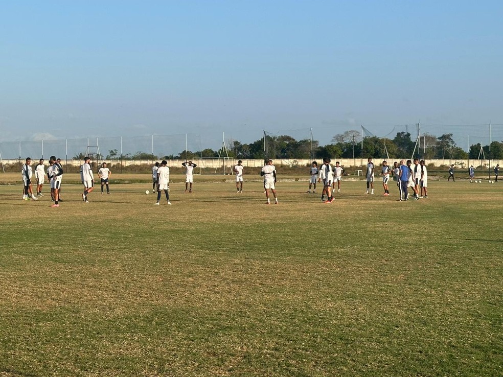 CSA ainda trabalha para recuperar gramado dos campos do CT Gustavo Paiva — Foto: Rodrigo Cedro/TV Asa Branca