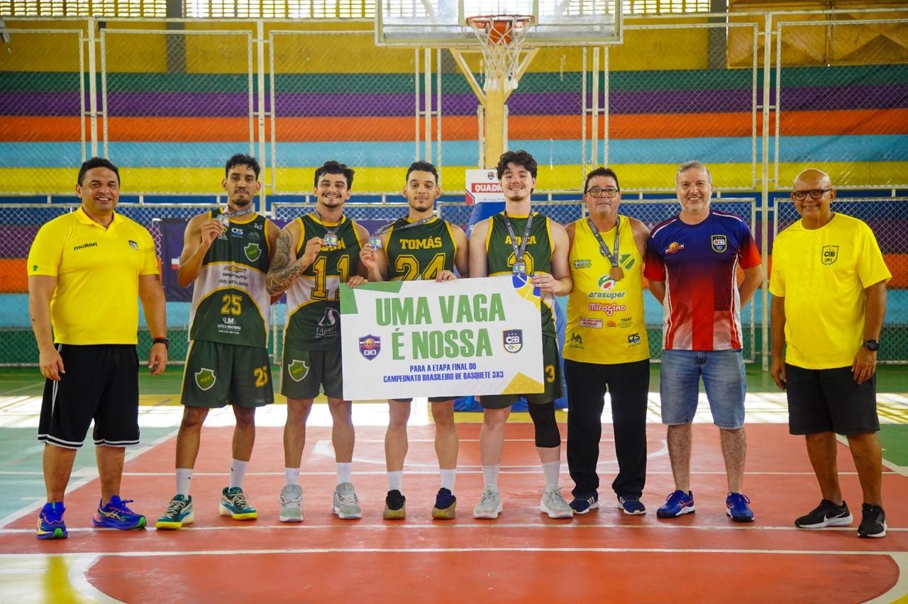 Náuas é vice-campeão regional do Brasileiro de Basquete 3x3 e vai à fase nacional em São Paulo