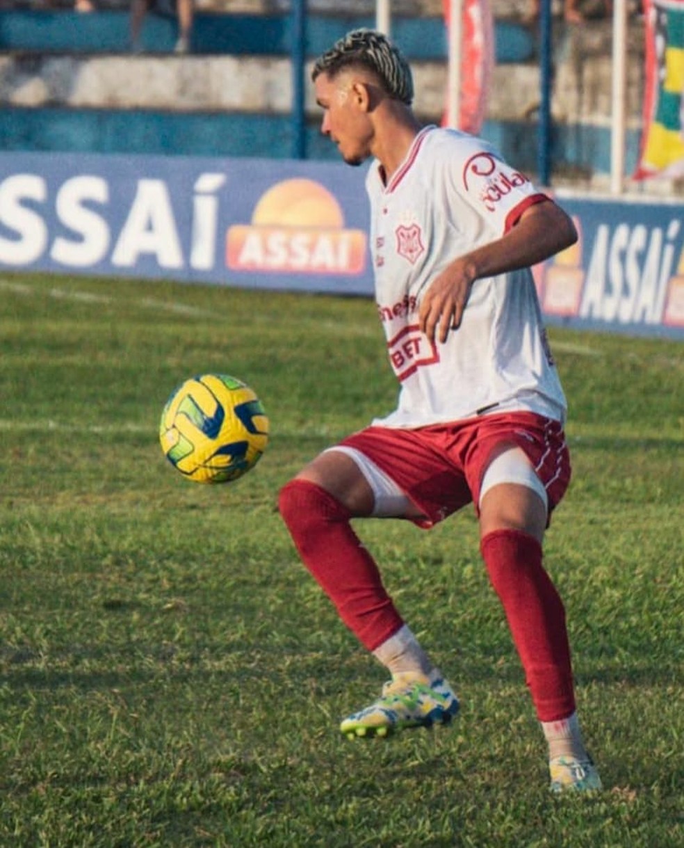 Jos� Arthur atuando pelo Sergipe � Foto: Divulga��o Jos� Arthur