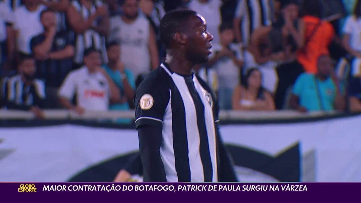 Patrick de Paula celebra boa fase no Botafogo após início oscilante ...