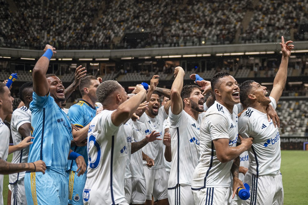 Cruzeiro vence o Atlético-MG — Foto: Cruzeiro