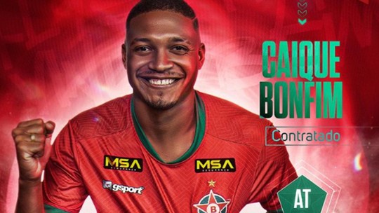 Boa Esporte anuncia atacante Caíque Bonfim para a disputa do Campeonato Mineiro do Módulo 2