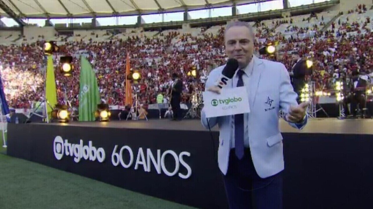 Celebração de 60 Anos da Globo na Transmissão Especial de Flamengo x Corinthians