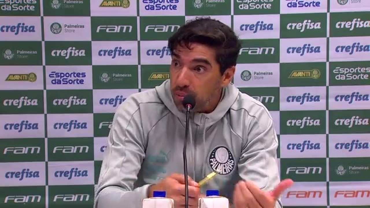 Veja como foi a entrevistaa3 betAbel Ferreira, técnico do Palmeiras, após derrota para o Flamengo