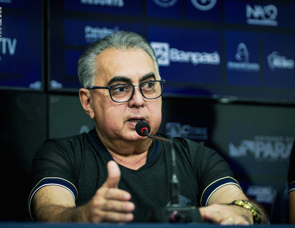 Sérgio Papellin, executivo de futebol do Remo — Foto: Samara Miranda/ Remo