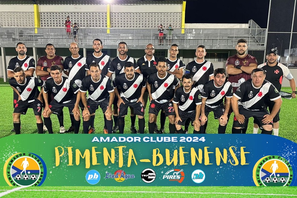 Vasco de Pimenta Bueno em disputas do Amador Clubes — Foto: Diego Rafael/Divulgação