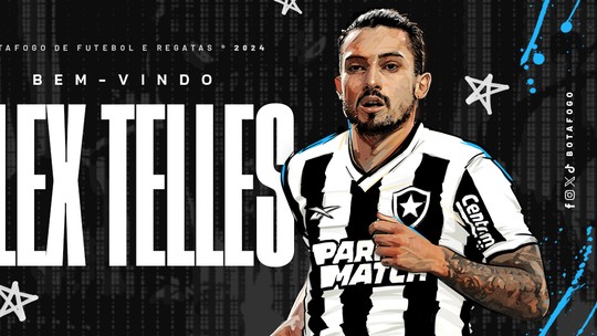 Botafogo anuncia a contrataçãopremier palpitesAlex Telles